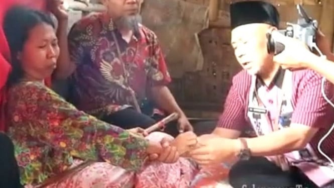Saat Navita didatangi Kadis Sosial dan Pihak Dukcapil