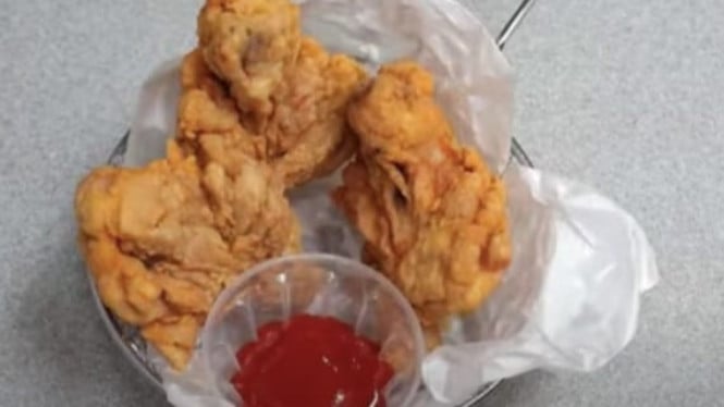 Ayam goreng kipas krispi