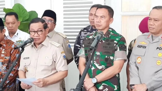 Gubernur DKI Jakarta Pramono Anung membeberkan kerugian demo