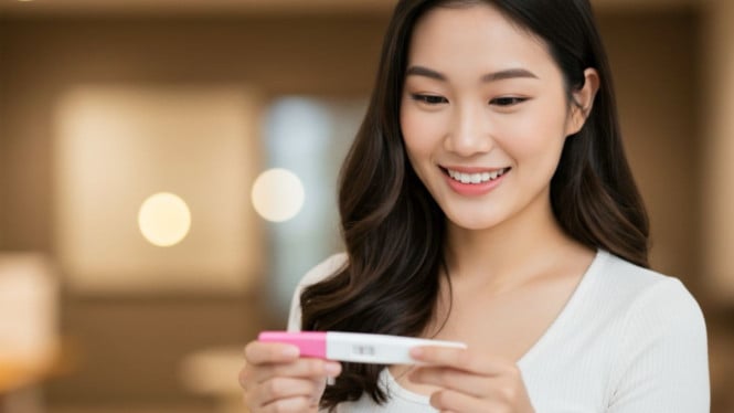 Kebahagiaan Menantikan Positif Hamil