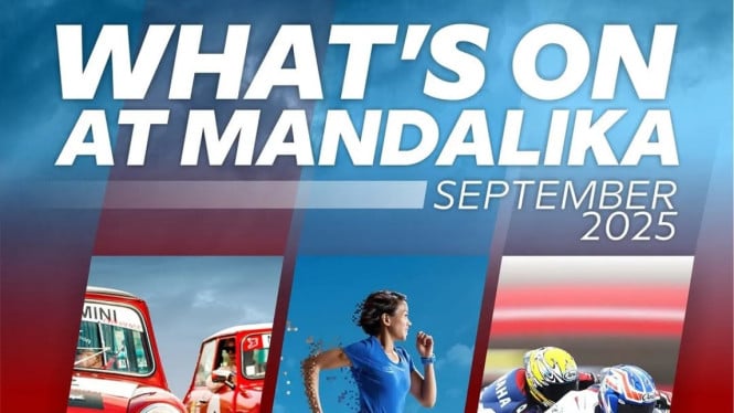 Aneka event seru Mandalika pada September 2025