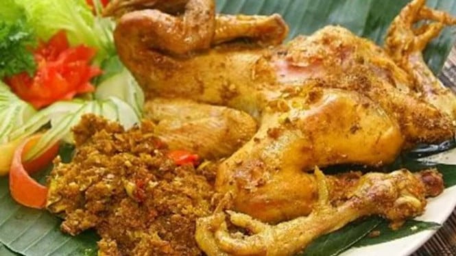 Tangkapan Layar Ayam Betutu Khas Bali yang Lezat