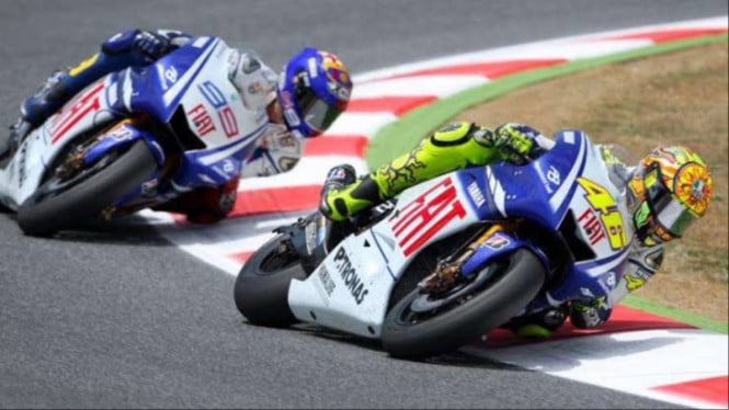 MotoGP 2009 di Catalunya menjadi balapan paling ikonik