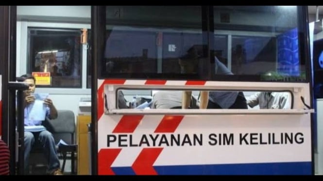 Pelayanan SIM Keliling juga melayani di Bali
