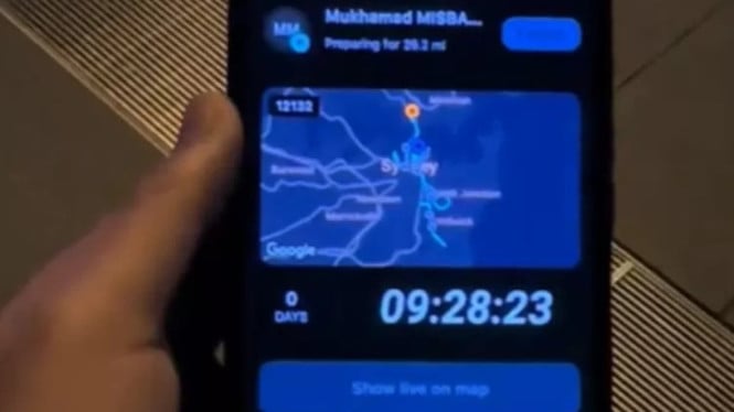Bukti tak terbantahkan Misbakhun mengikuti Sydney Marathon