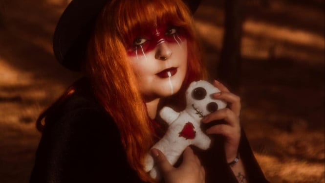ilustrasi voodoo Foto oleh Maria Luiza  Melo