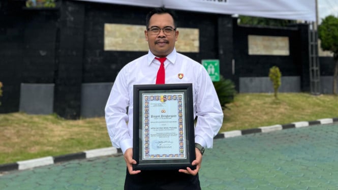 Kanit Reskrim Polsek Wongsorejo, Aipda Oktorio Wisnu Pradana