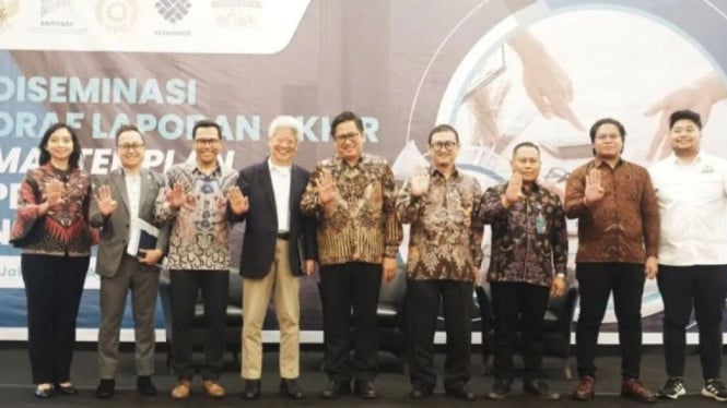 Kementerian PPN/Bappenas dalam acara Diseminasi Draf Laporan Akhir