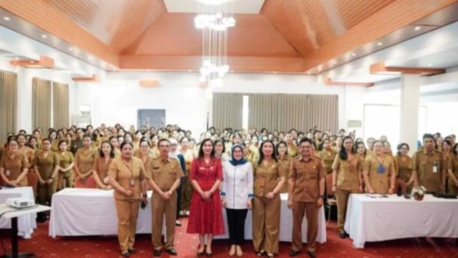 Bunda PAUD Kabupaten Gianyar Ida Ayu Surya Adnyani Mahayastra