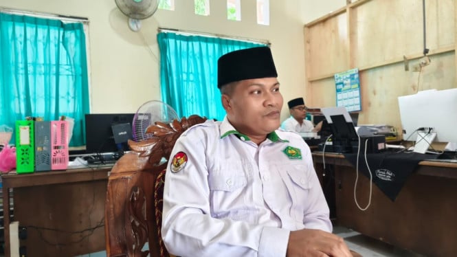 Kepala Sekolah MIN 1 Loteng, Munawir Halil.