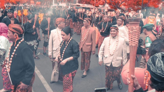 Ilustrasi Mahesa Lawung ritual sakral Keraton Surakarta