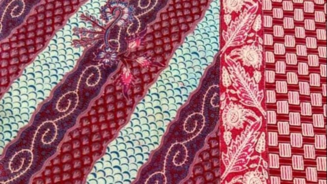 Motif Gajah Oling Berpadu Sisik Ulo