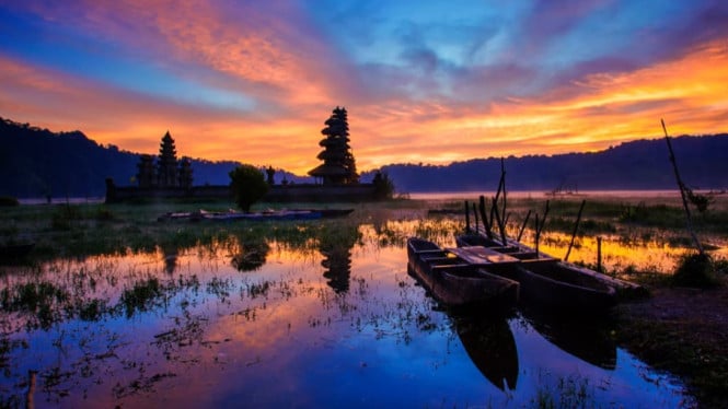 Pemandangan alam Danau Tamblingan