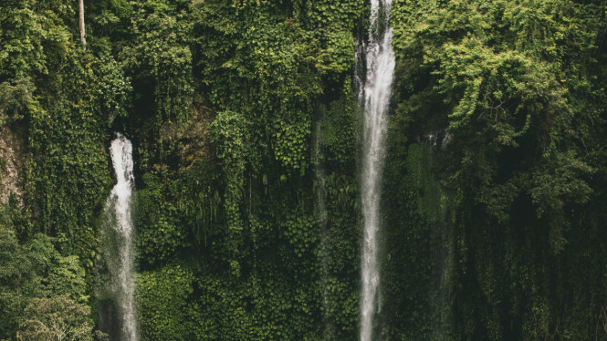 indahnya air terjun
