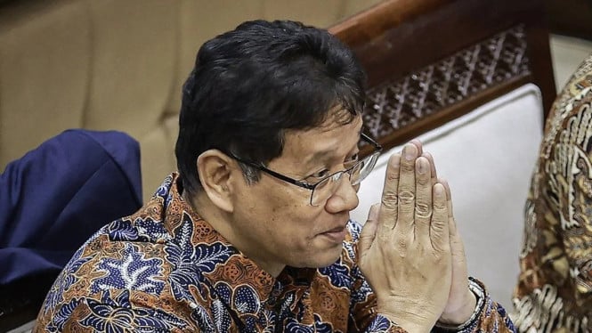 Menkeu Purbaya Yudhi Sadewa ketika rapat dengan Komisi XI DPR