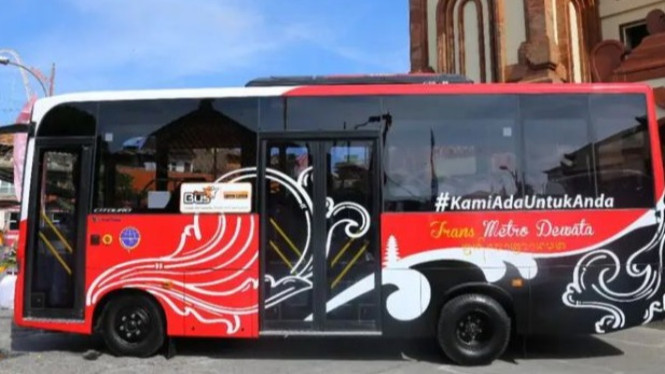Trans Metro Dewata, alternatif transportasi umum di Bali.
