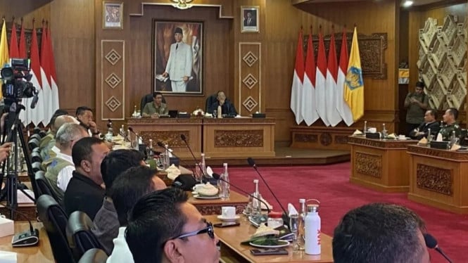 Pemprov Bali rapat pembahasan status Tanggap Darurat Bencana Bali