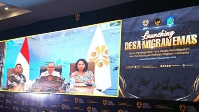 Peresmian Desa Migran Emas di Provinsi Nusa Tenggara Barat (NTB)