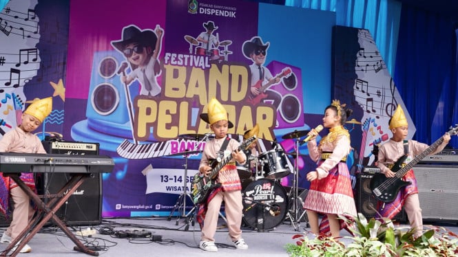 Festival Band Pelajar  di Banyuwangi Park