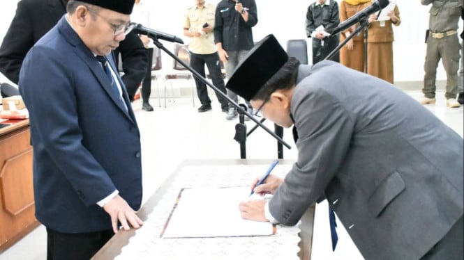 Pelantikan Penjabat Sekretaris Daerah Kabupaten Lombok Utara