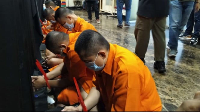 Penampakan pelaku penculikan dan pembunuhan Kacab Bank