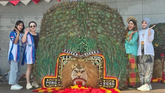 Foto Bersama Reog Ponorogo