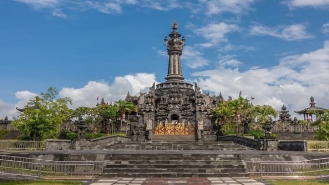 Monumen Bajra Sandhi di Pusat Kota Denpasar, Bali