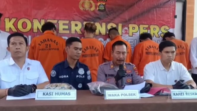Polsek Denpasar Selatan ungkap 5 tersangka dari 11 kasus curanmor