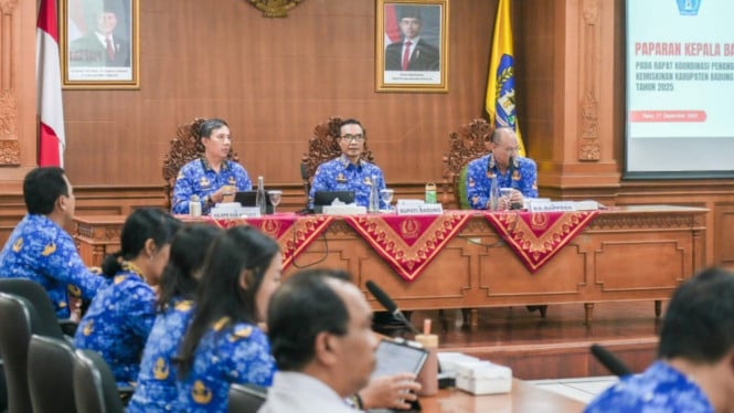 Rakor Penanggulangan Kemiskinan Kabupaten Badung Tahun 2025