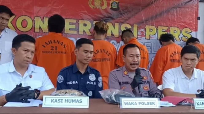 Polsek Denpasar Selatan ungkap kasus curanmor dan curas.