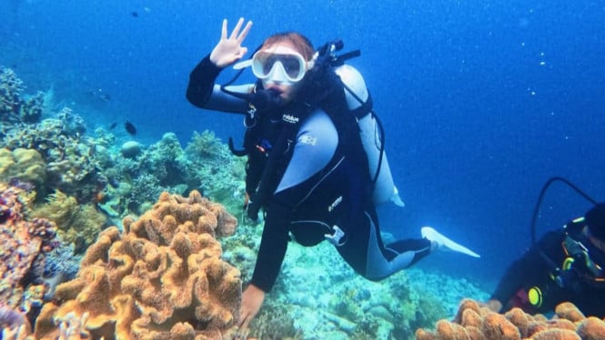 Keindahan Bawah Laut Wakatobi.