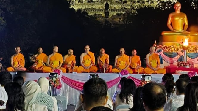 Perayaan Waisak di Borobudur