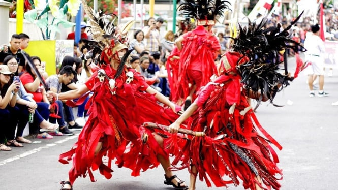 Tari Kabasaran Minahasa, Sulawesi Utara