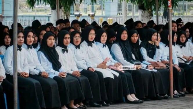 Penyerahan SK ASN PPPK Kota Mataram