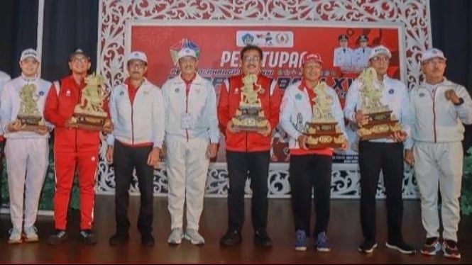 Kontingen Kabupaten Gianyar dinobatkan sebagai Kontingen Favorit