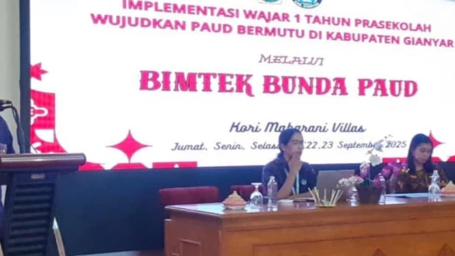 Gianyar gelar bimtek bunda paud