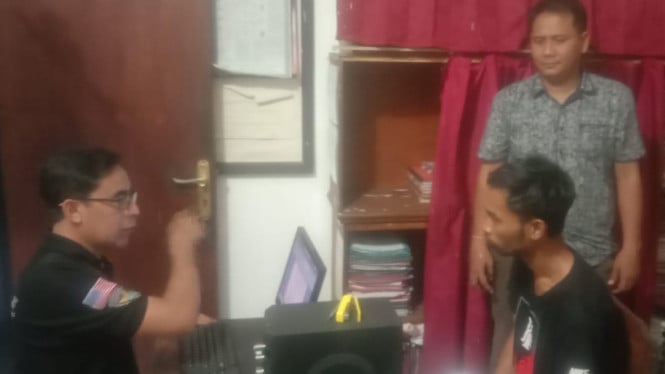 Pelaku Pencurian Tabung Gas Diamankan di Mapolsek Pekutatan