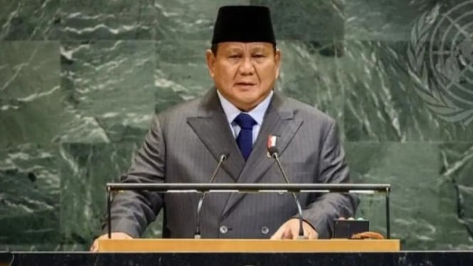 Pidato Presiden Prabowo Subianto di Markas PBB
