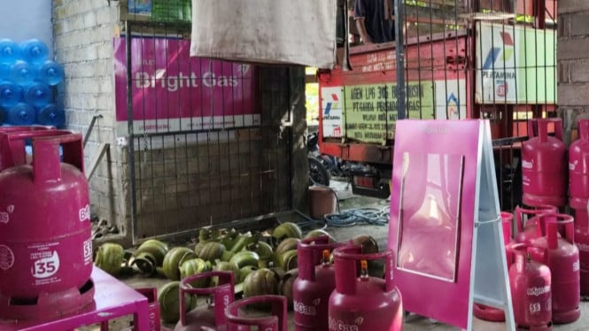 Pantauan Gas LPG 3 Kg di Salah satu pangkalan