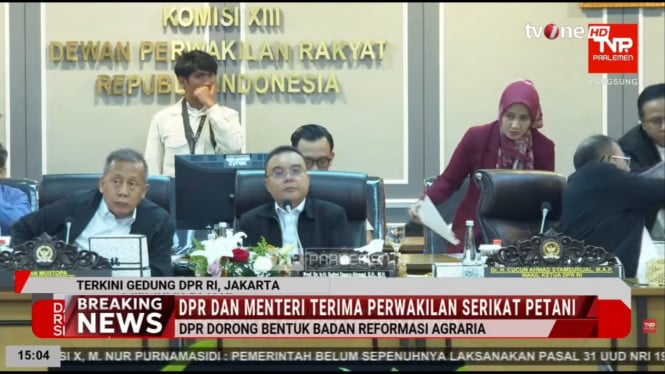 DPR RI resmi sepakat membentuk Pansus Penyelesaian Konflik Agraria