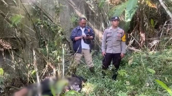 Petugas Menemukan Mayat Pria di Bawah Jembatan Tukad Bangkung