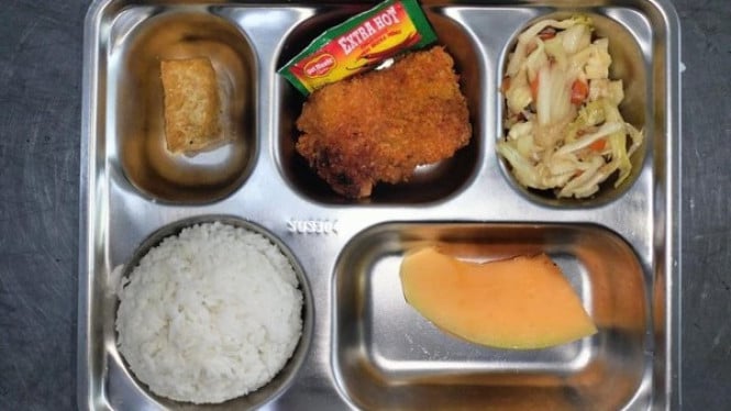 Ikan hiu goreng tepung dalam menu MBG Kalbar