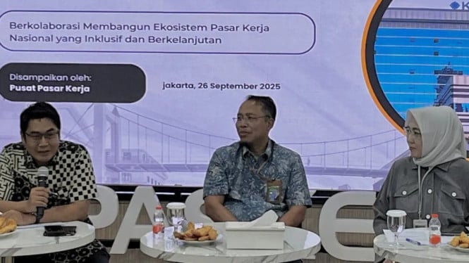 Kepala Pusat Pasar Kerja Kemnaker Surya Lukita Warman
