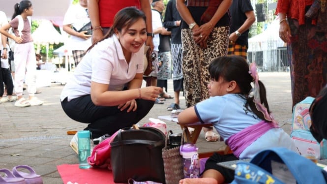 Ny. Ayu Kristy Arya Wibawa buka Festival Anak ke-4 di Denpasar