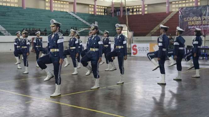 Salah Satu Peserta Lomba PBB Bupati Cup I