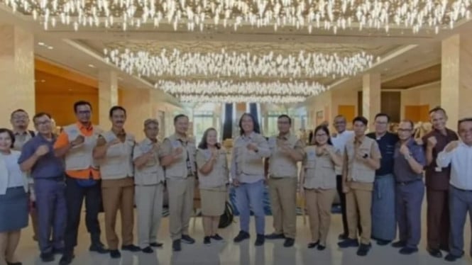 Kunjungan lapangan di The Mulia Bali