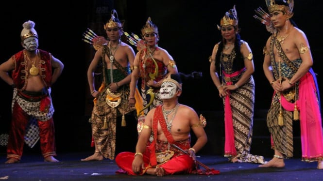 Wayang wong, seni pertunjukan yang sarat hiburan