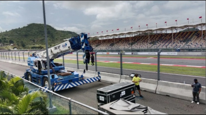 Tim Logistik MotoGP Mandalika