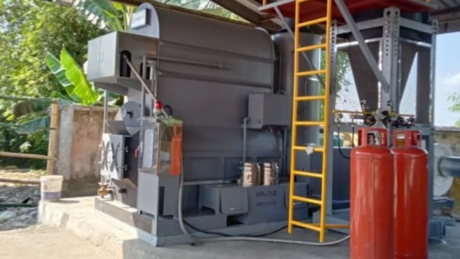 Potret Insinerator di Tempat Pengolahan Sampah Terpadu (TPST)