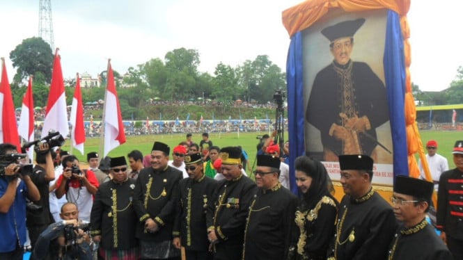 Ilustrasi pelaksanaan Festival Erau